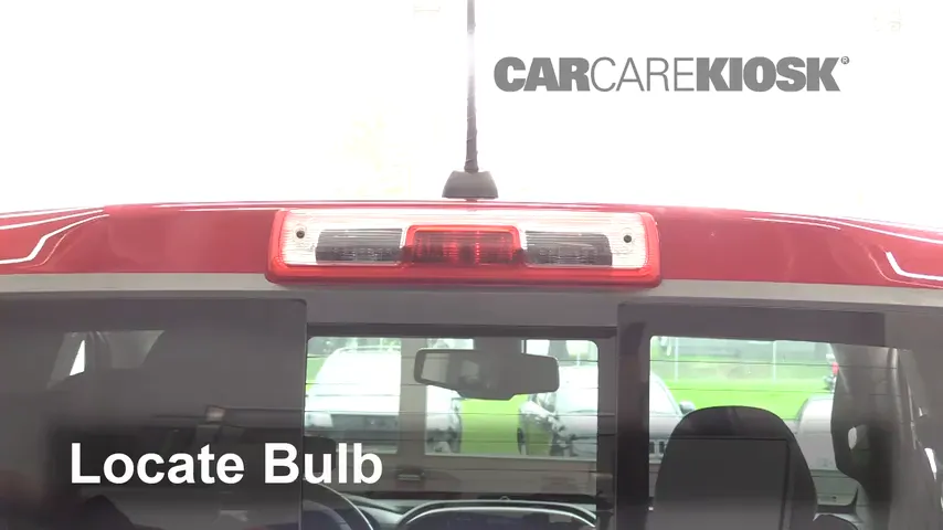 2019 Chevrolet Colorado Z71 2.8L 4 Cyl. Turbo Diesel Crew Cab Pickup Luces Luz de freno central (reemplazar foco)